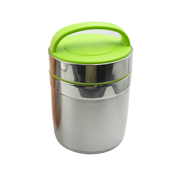 LEAK-PROOF THERMOS FLASK FOR HOT FOOD, WARM SOUP CUP, VACUUM INSULATED LUNCH BOX, FOOD BOX FOR THERMAL CONTAINER FOR FOOD STAINLESS STEEL (1.6 L)