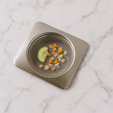 Stainless Steel Square Sink Strainer (1 Pc)
